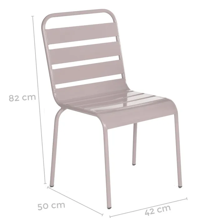 vega chair no arms size