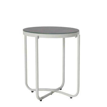 Bely aluminium side table_MOOMA