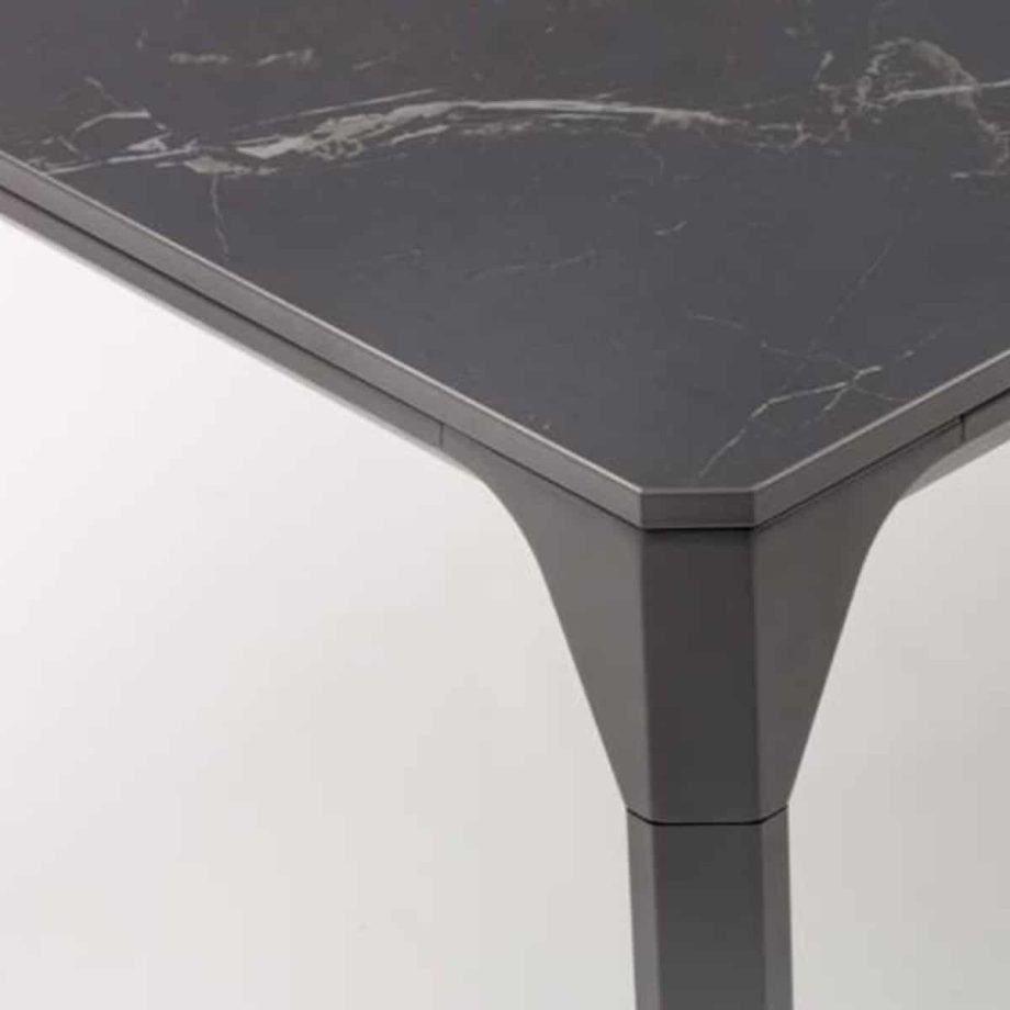 Boori Dining Table 200x90cm Anthracite Close Up View