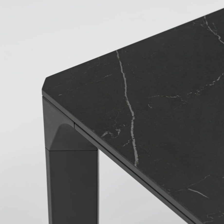 Boori Dining Table 160 x 90cm Anthracite Close Up View