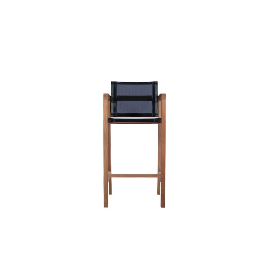 Candon Bar Chair Black Font View 1