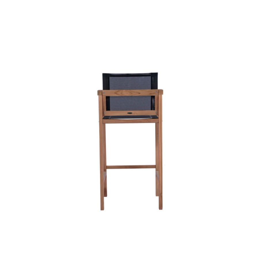 Candon Bar Chair Black Font View