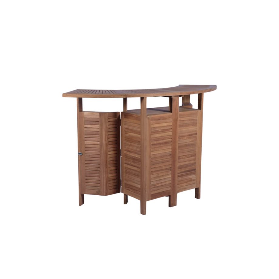 Candon Folding Bar Table Natural Main Image