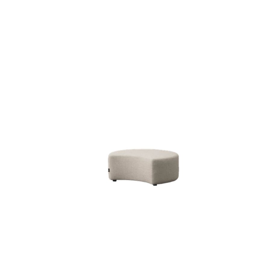 Corinto Footstool White Main Image