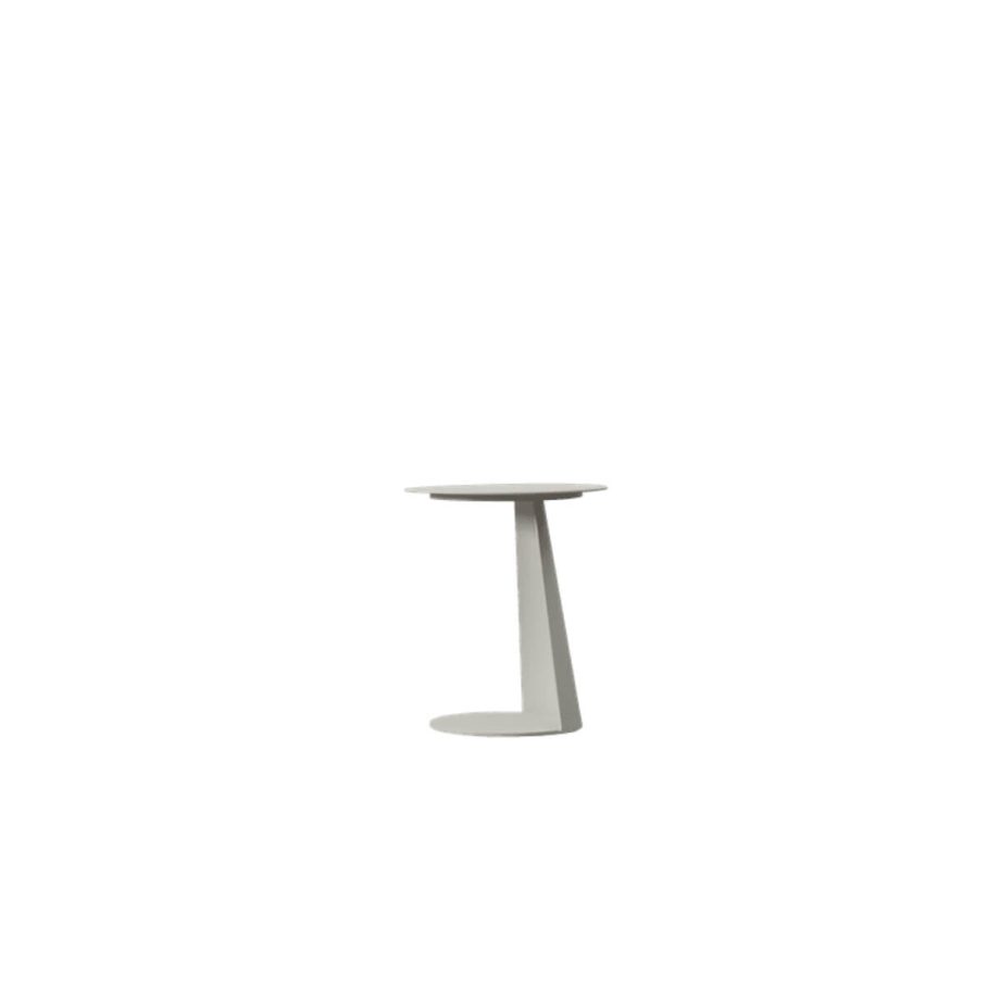 Corinto Round Side Table White Main Image