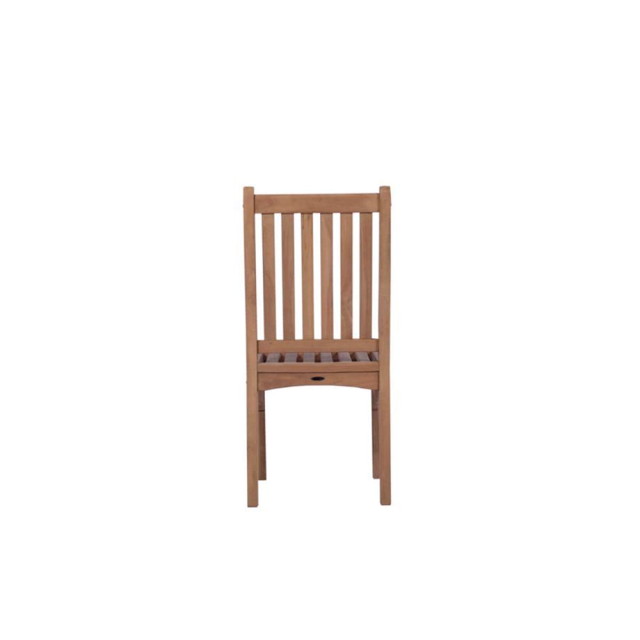 Danao Dining Chair Natural BackSide View 1