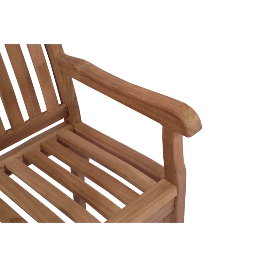 Danao Dining Chair With Arms Natural Closeup View 1