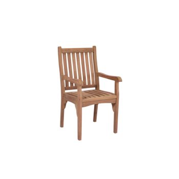 Danao Dining Chair With Arms Natural Main Image