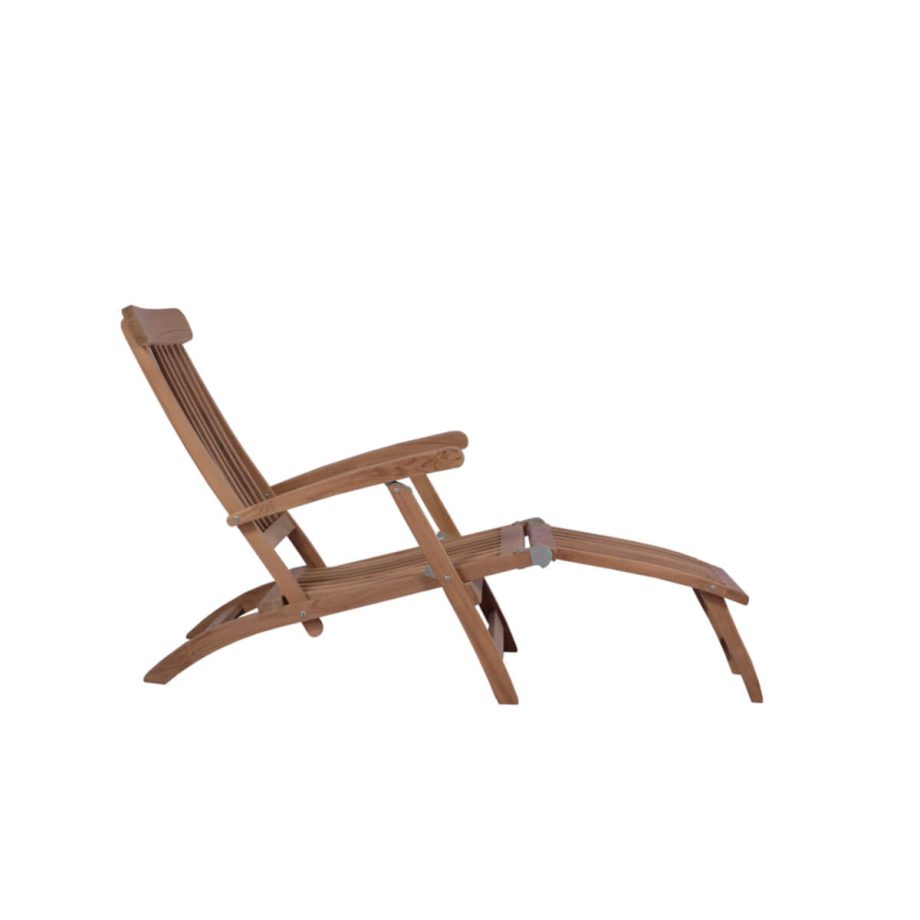 Danao Relax Chair Natural Side View 4