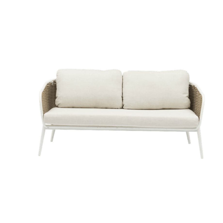 Irvine 2-Seater Sofa White Font View