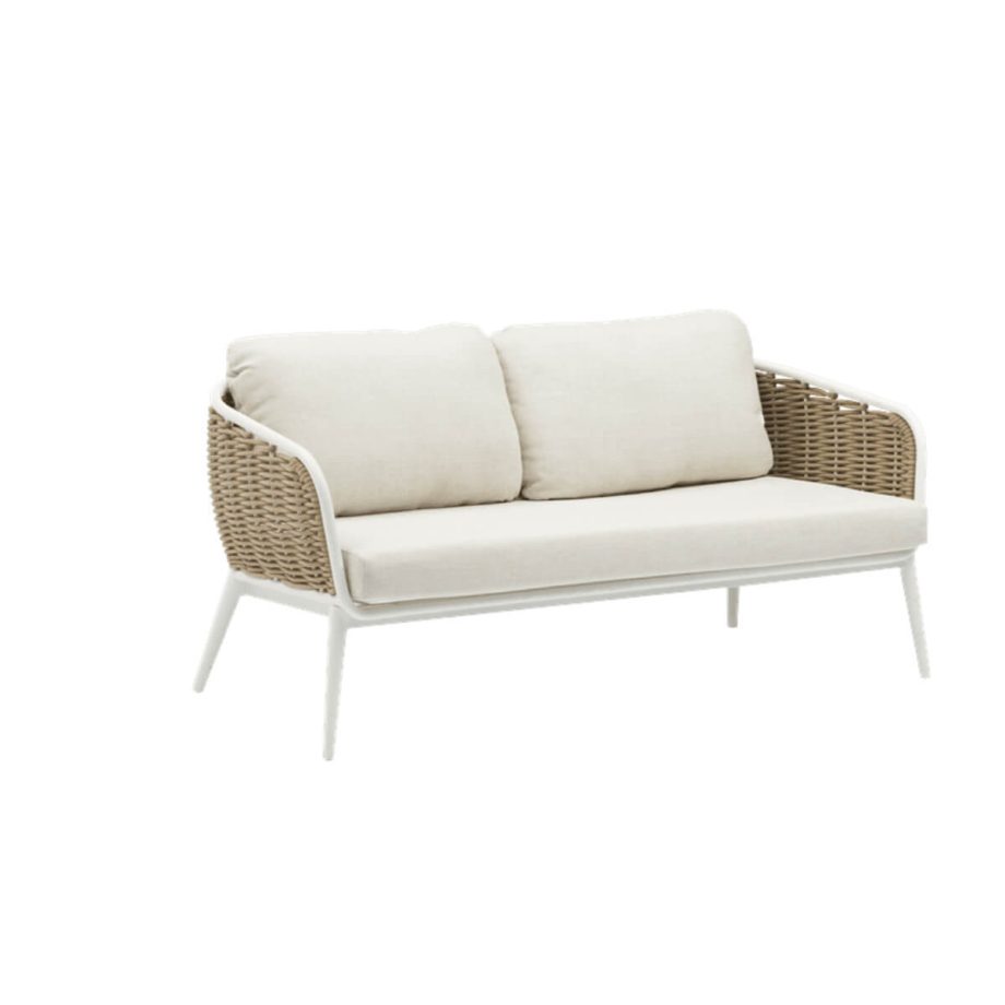 Irvine 2-Seater Sofa White Main Image