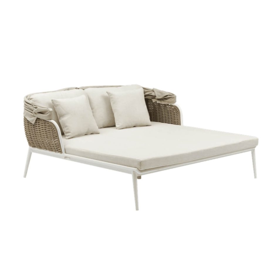 Irvine Daybed White Side View 1