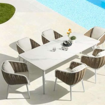 Irvine Dining Chair White Lifestyle Images