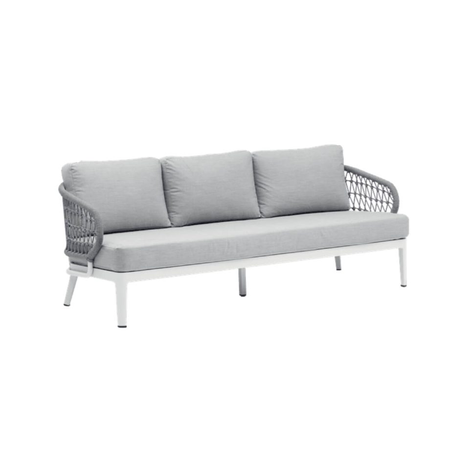 Isabela 3-Seater Sofa Light Gray Main Image