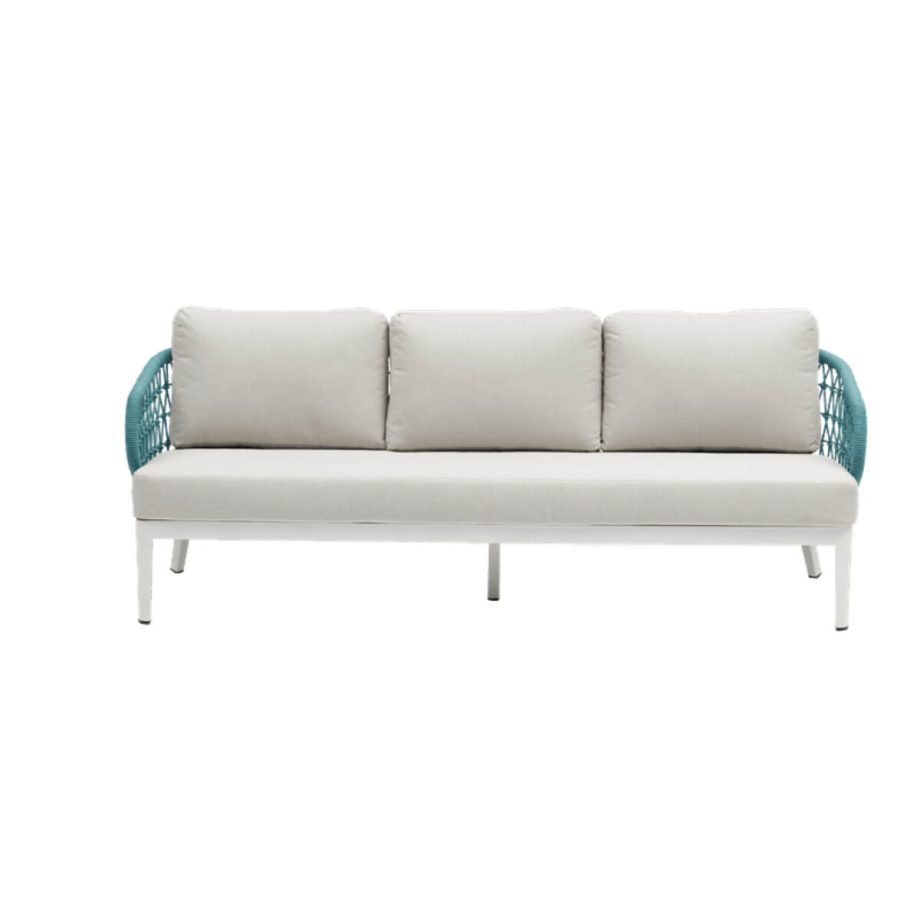 Isabela 3-Seater Sofa White Font View