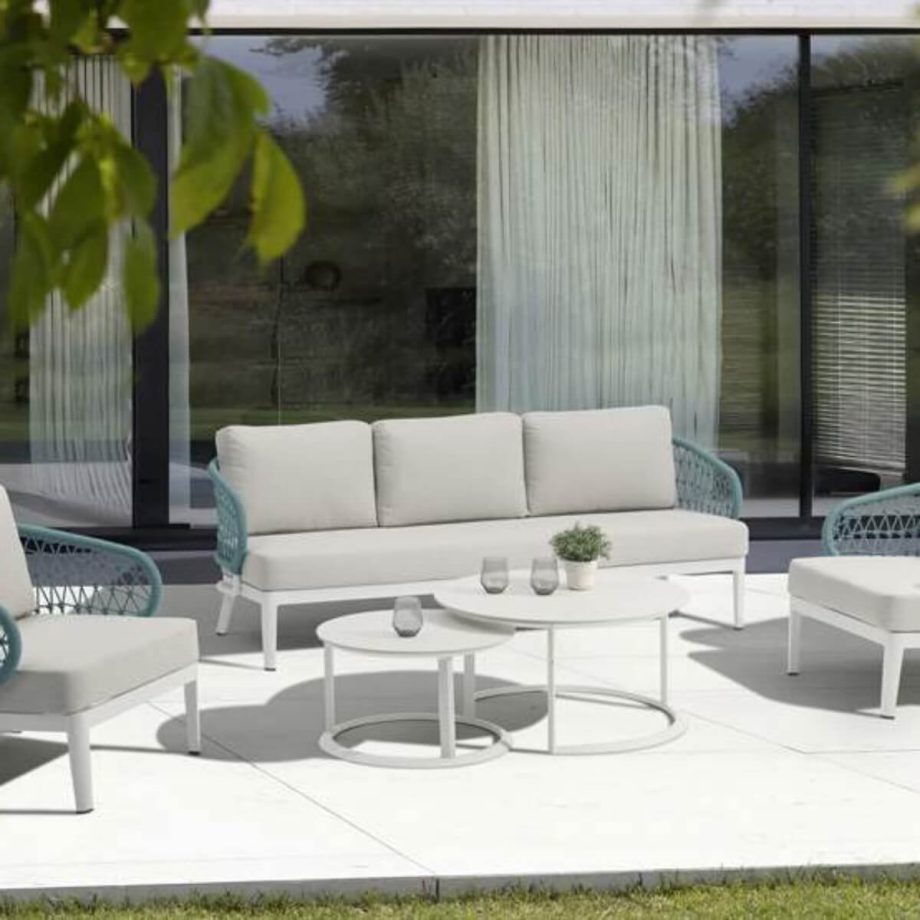 Isabela 3-Seater Sofa White Lifestyle Images 1