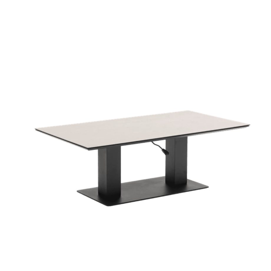 Isabela Lifting Table 140x75x5074 Anthracite Side View