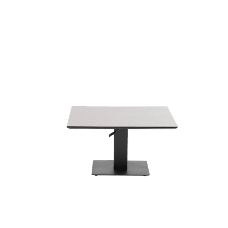 Isabela Lifting Table 90x90x5074 Anthracite Font View 1