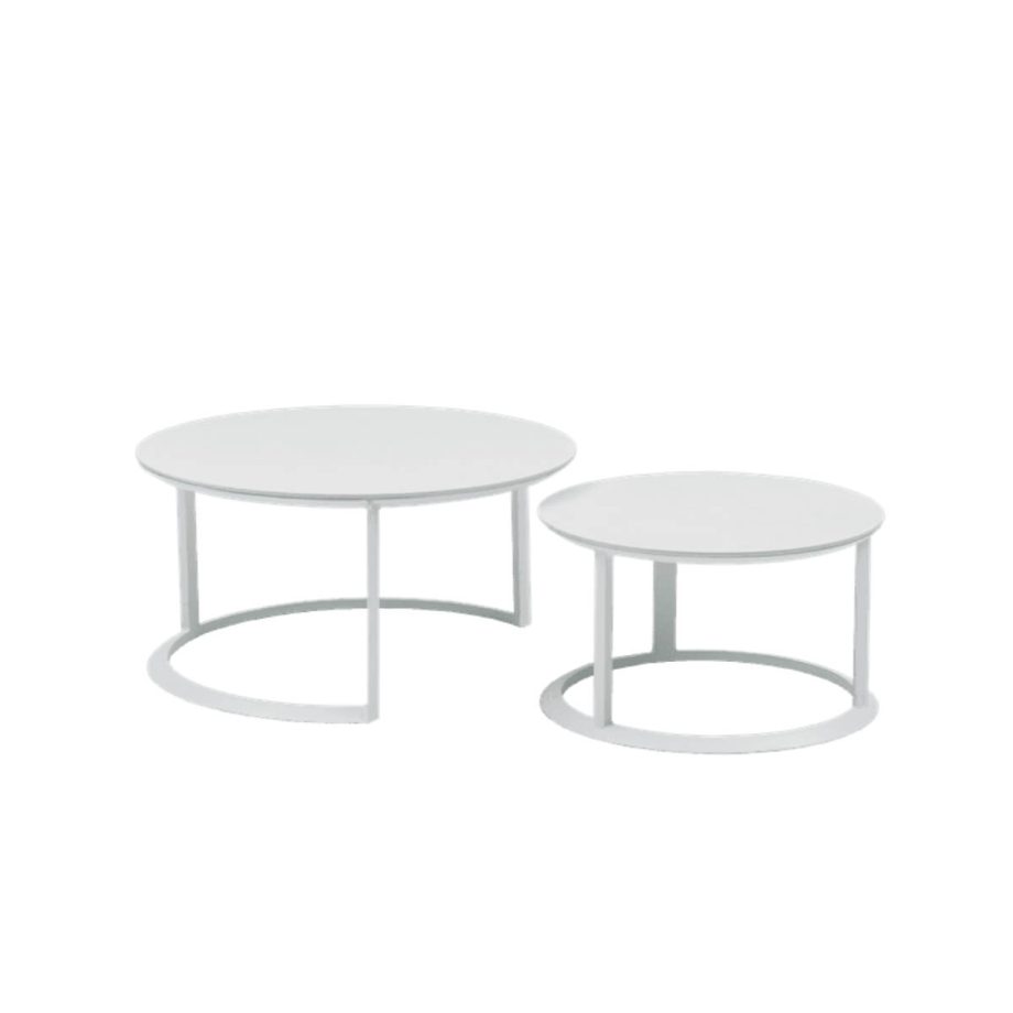 Isabela Round Table White Font View