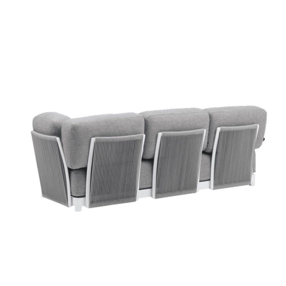 Silai 3-Seater Sofa Back Side View 1