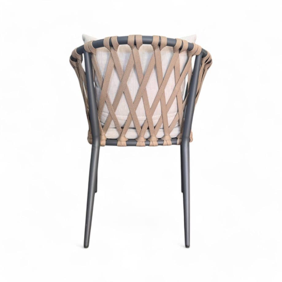 Indigo Armchair Back View