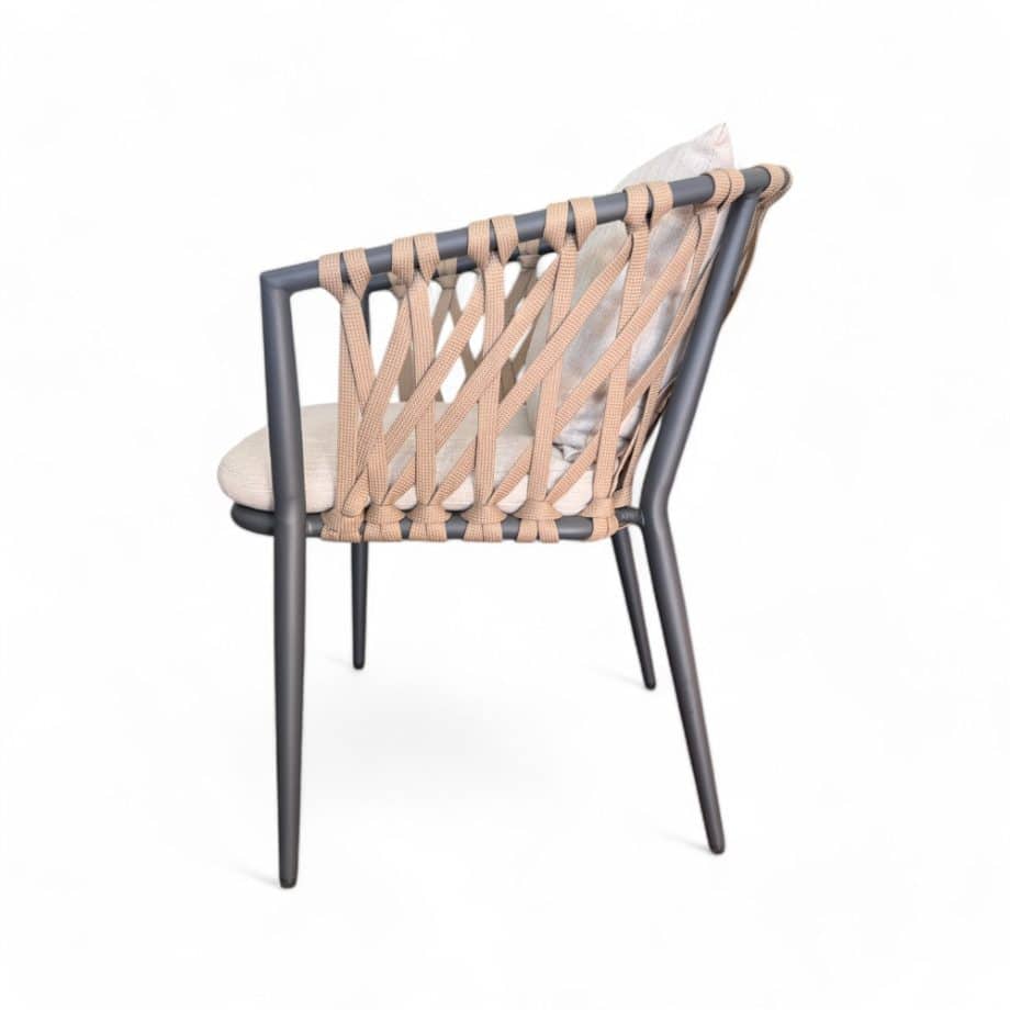 Indigo Armchair Side View