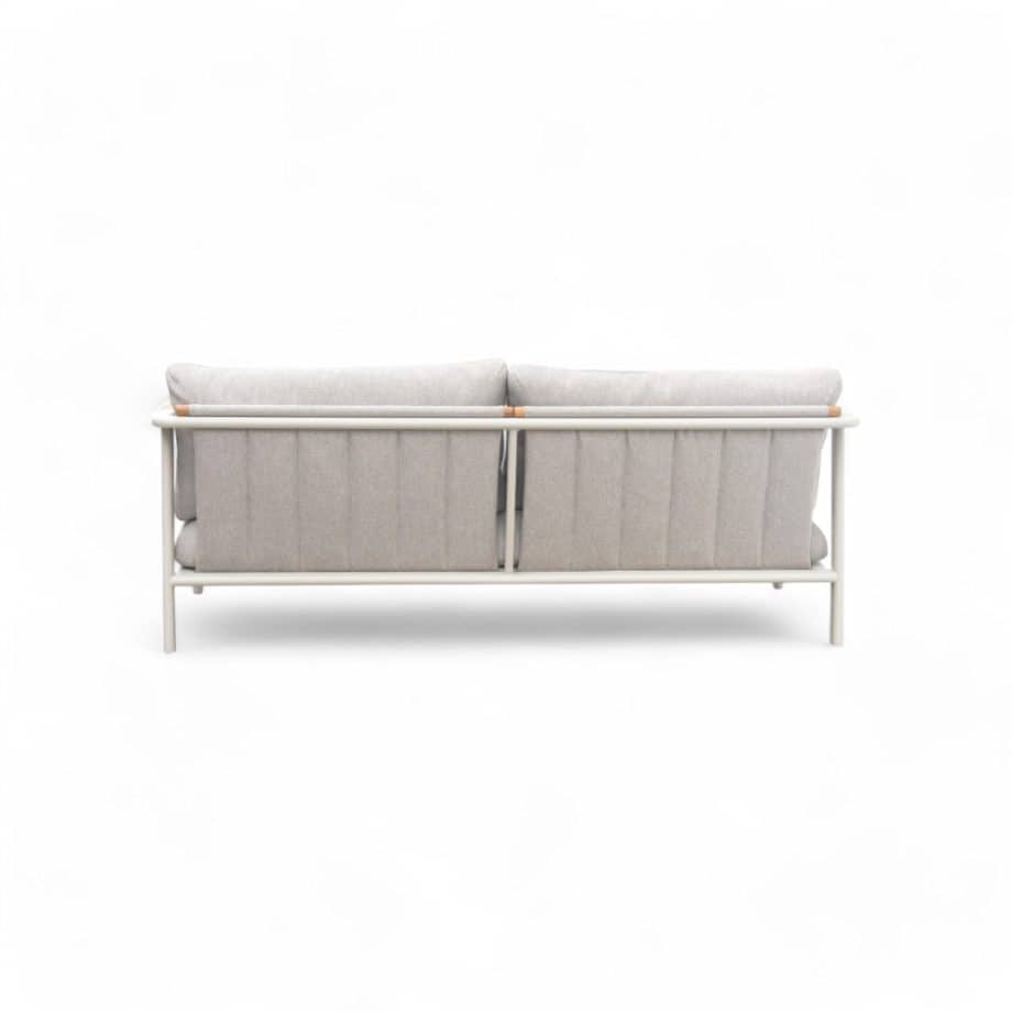Sand 3-Seater Sofa Back View