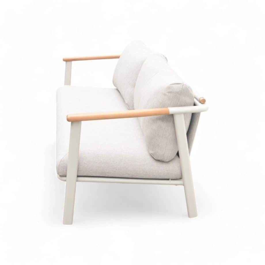Sand 3-Seater Sofa Side View