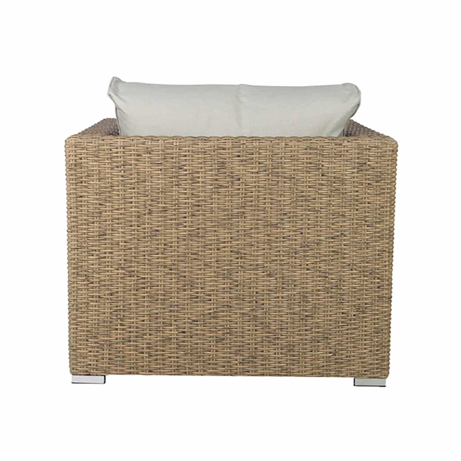 California 1-seater sofa back view