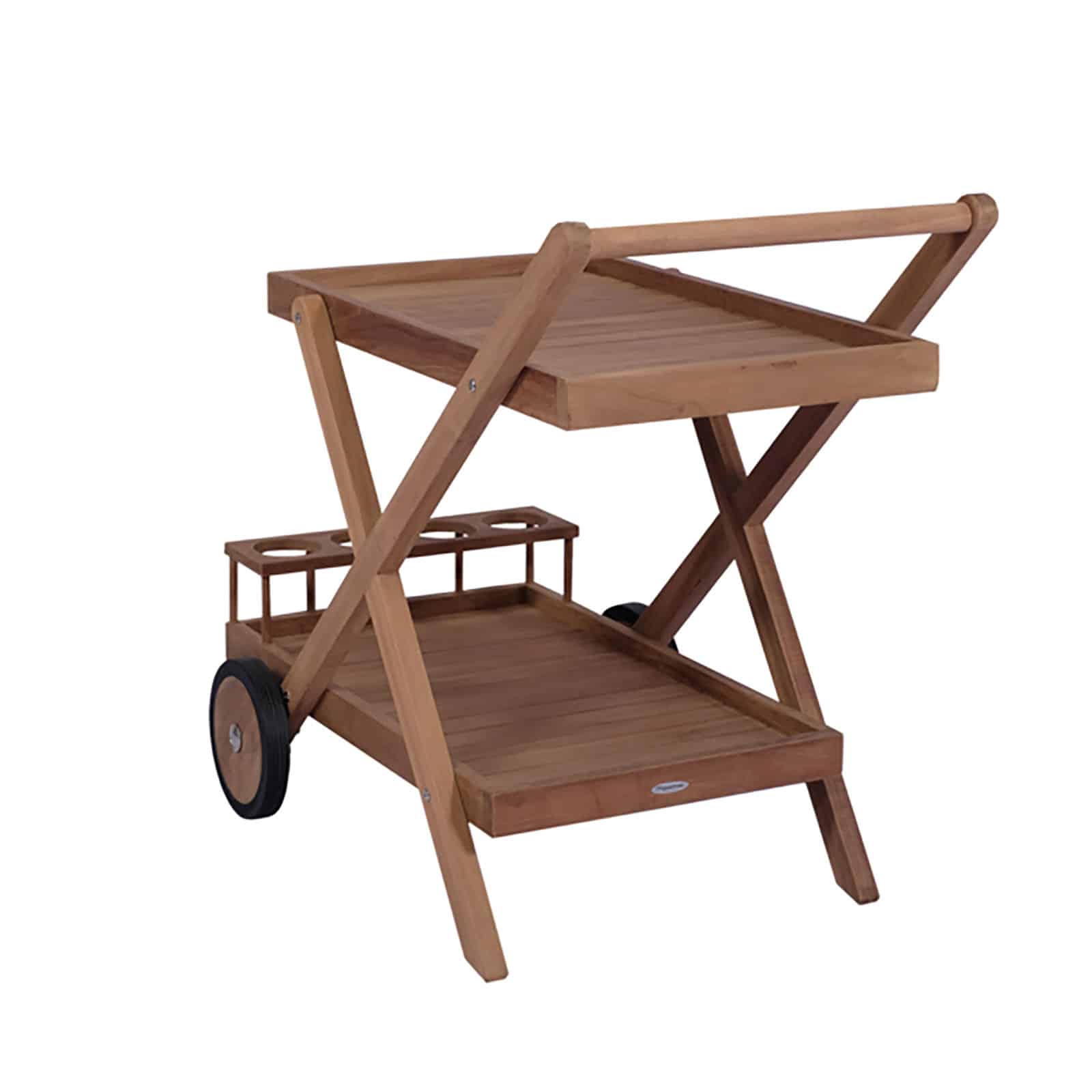 Mati bar cart side view