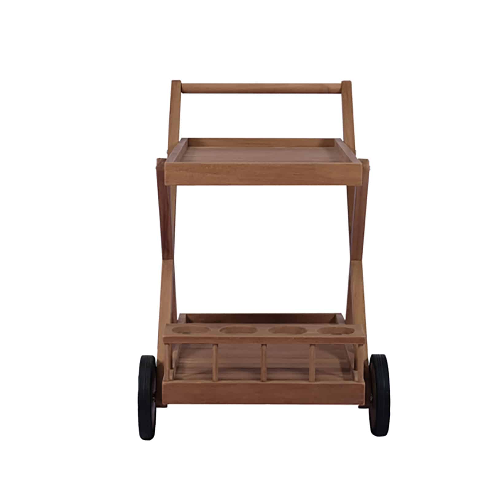 Mati bar cart back view