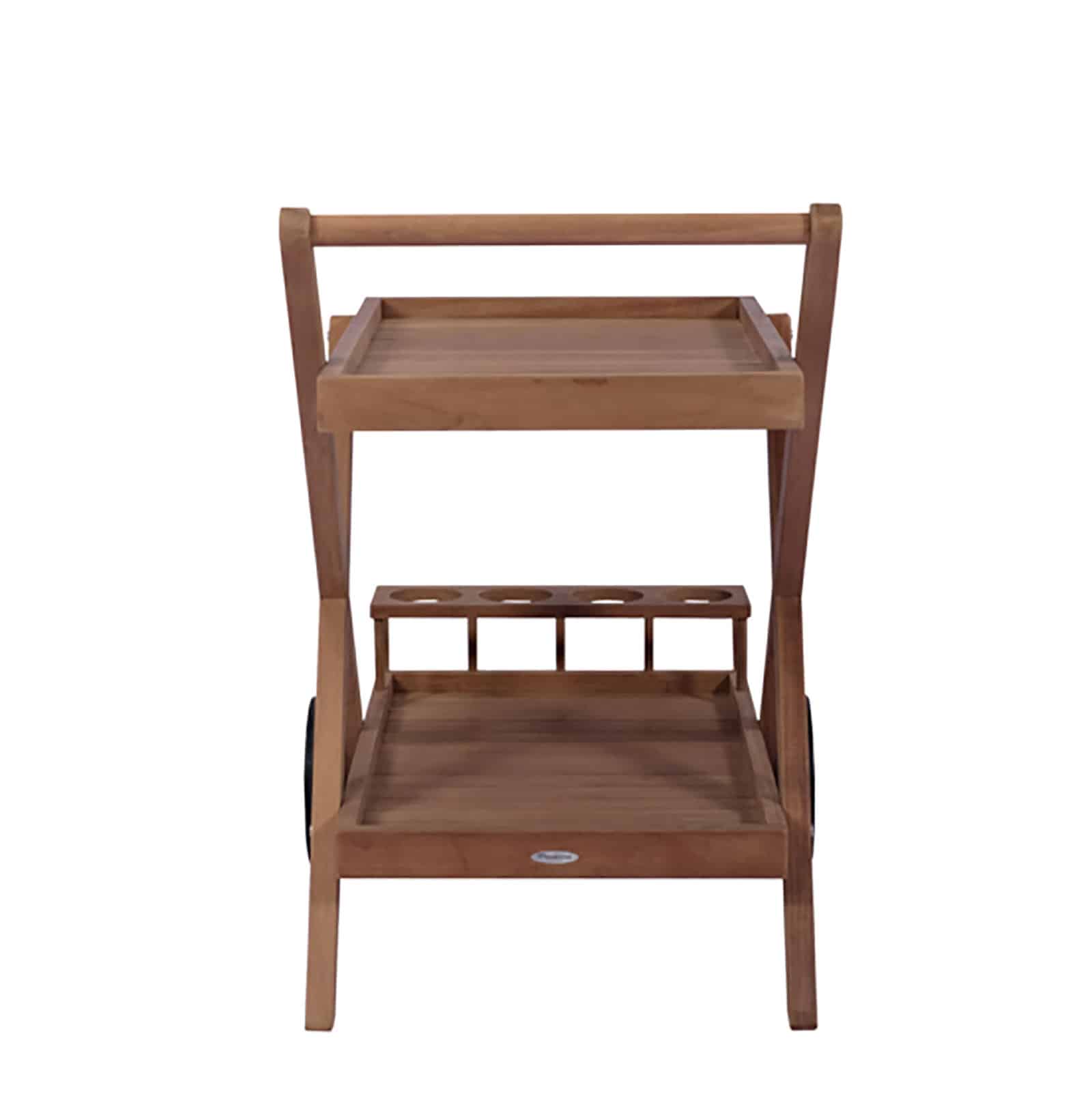Mati bar cart back view