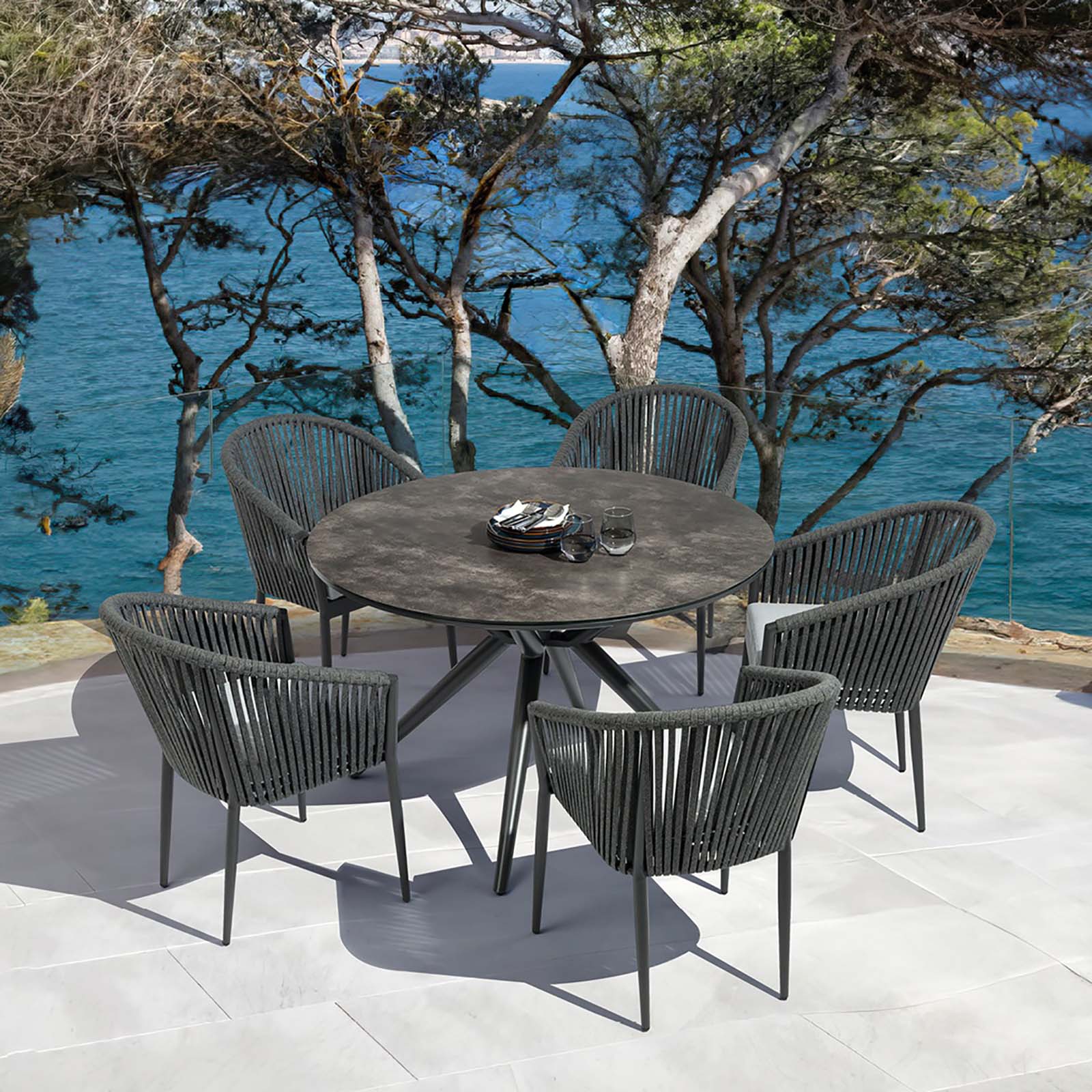 Orick Round Dining Table Ø120 - Image 8