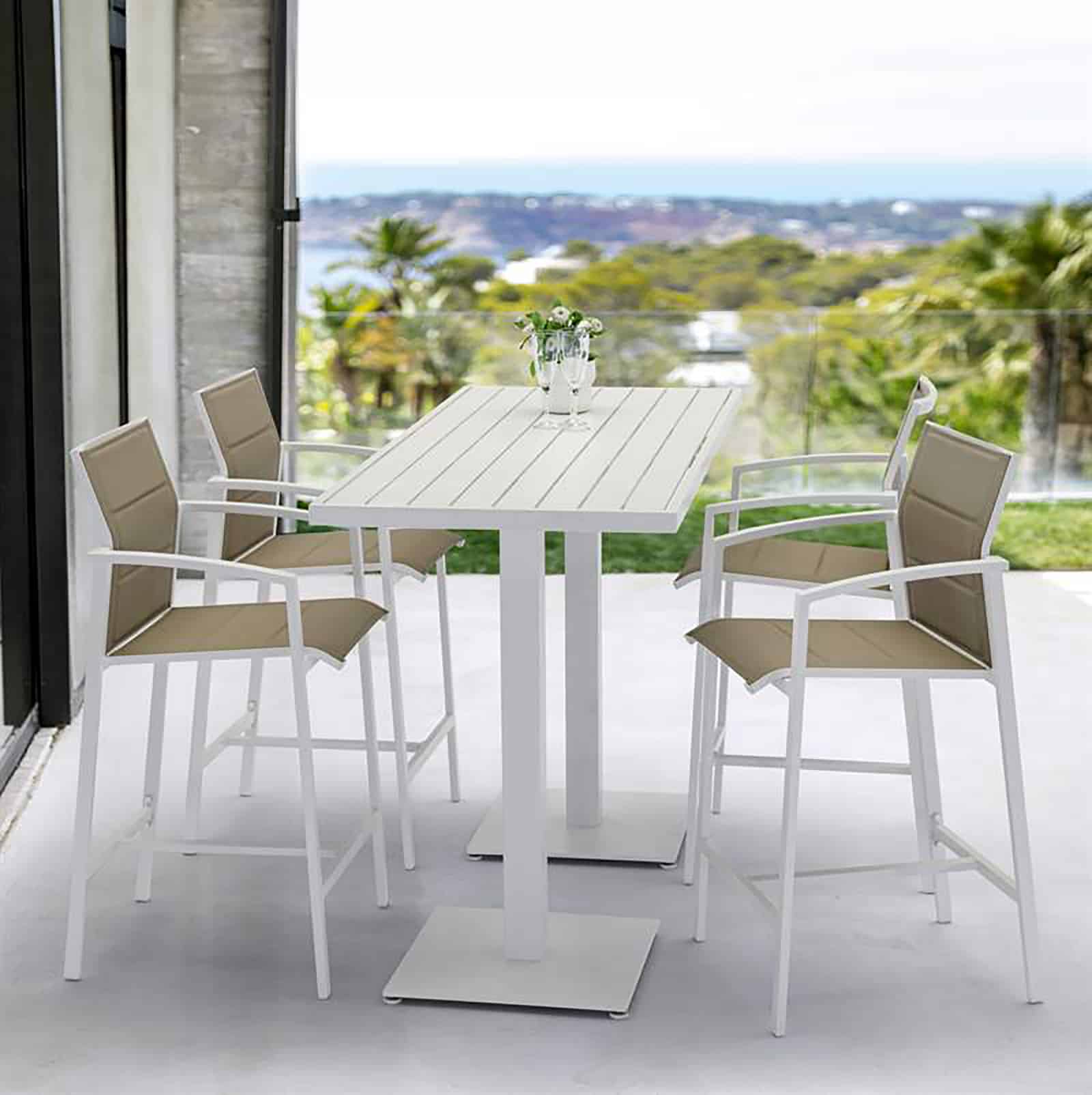 Orick Bar Chair front view