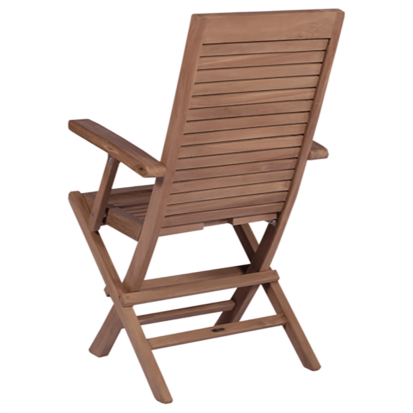 Mati Folding Chair With Arms back view
