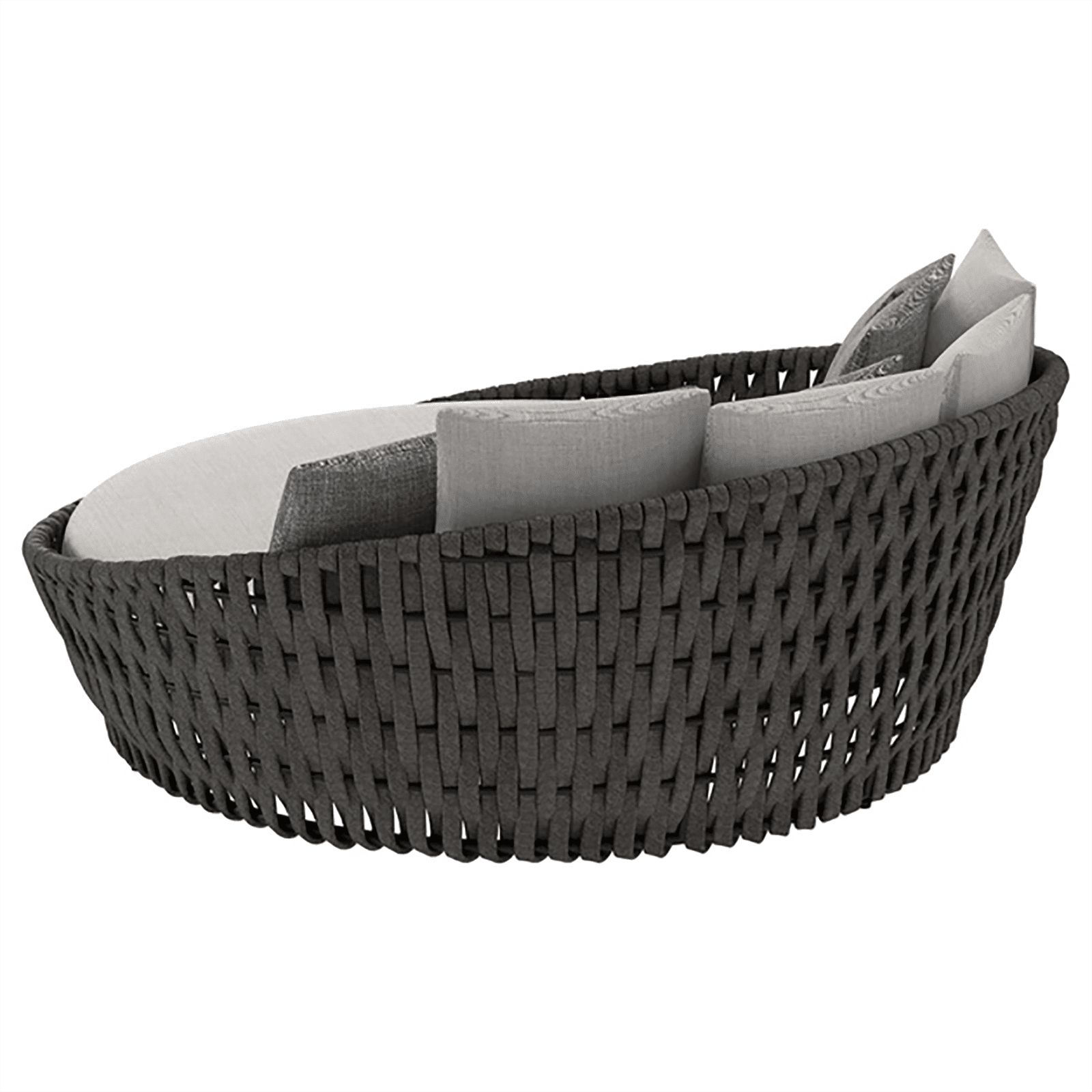 Meridian daybed back view