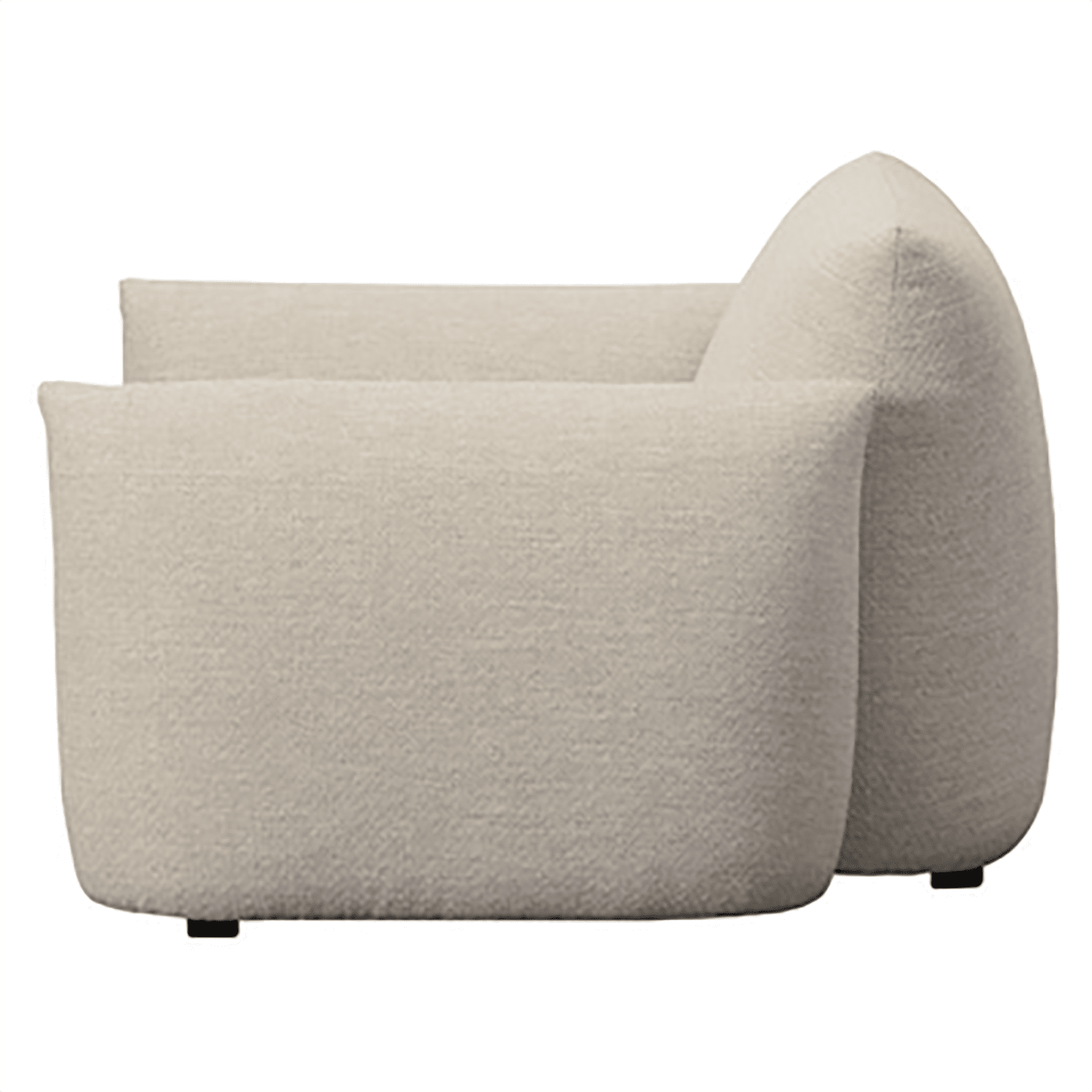 Riverside 1 seater sofa side view