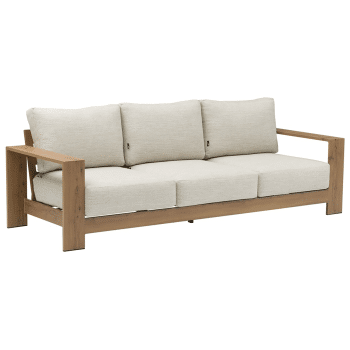 Java 3-seater sofa front view