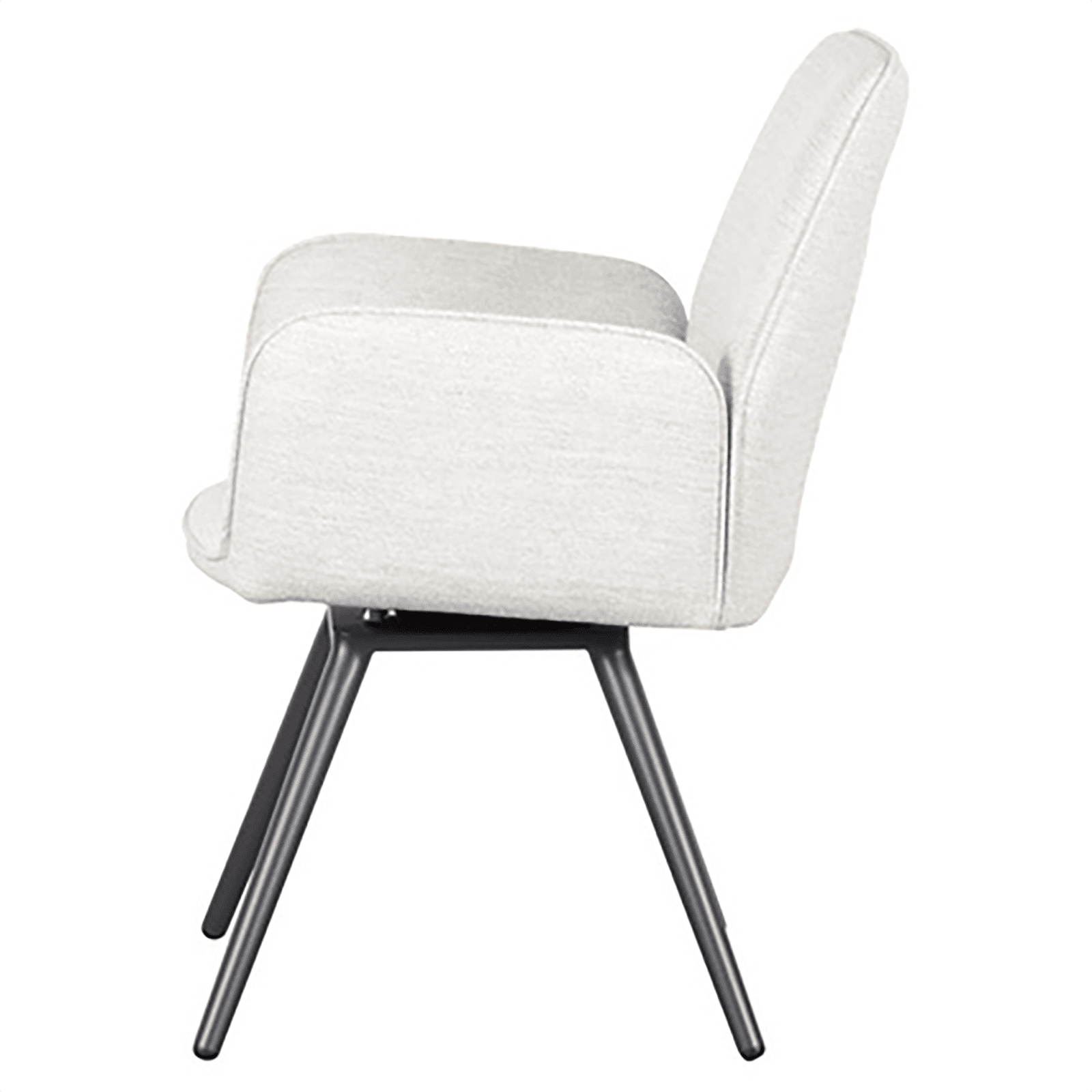 Levin dining chair side view