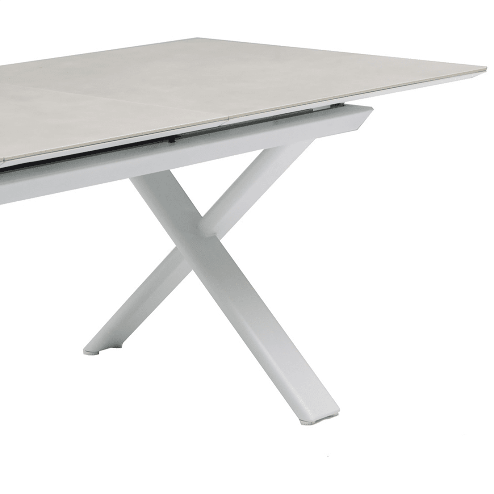 Carson Extendable Table 180-240 corner view