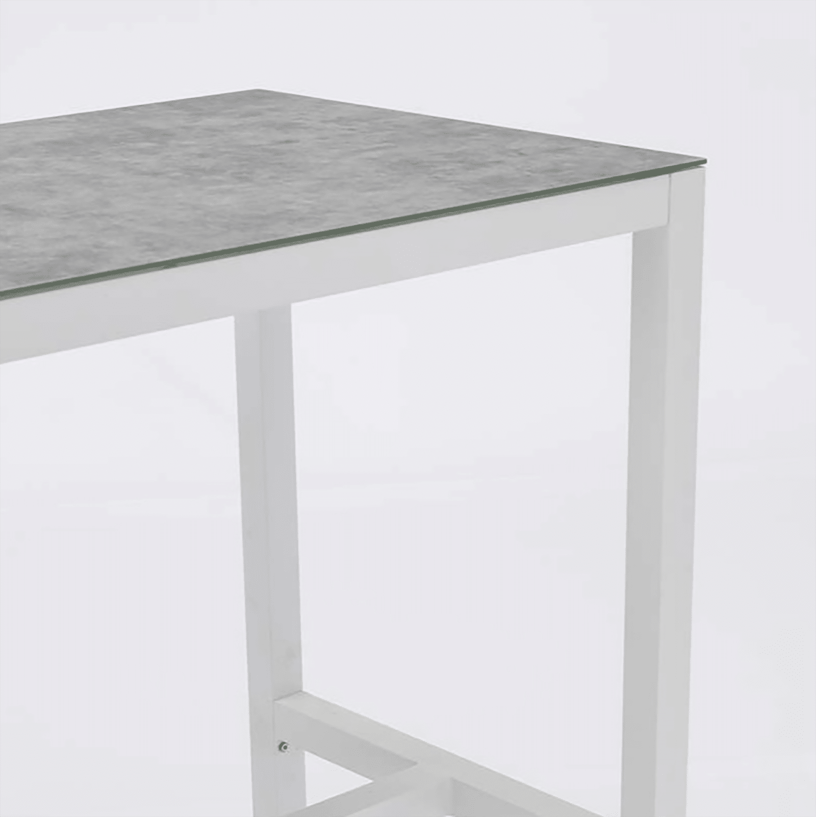 Meridian high bar table corner view