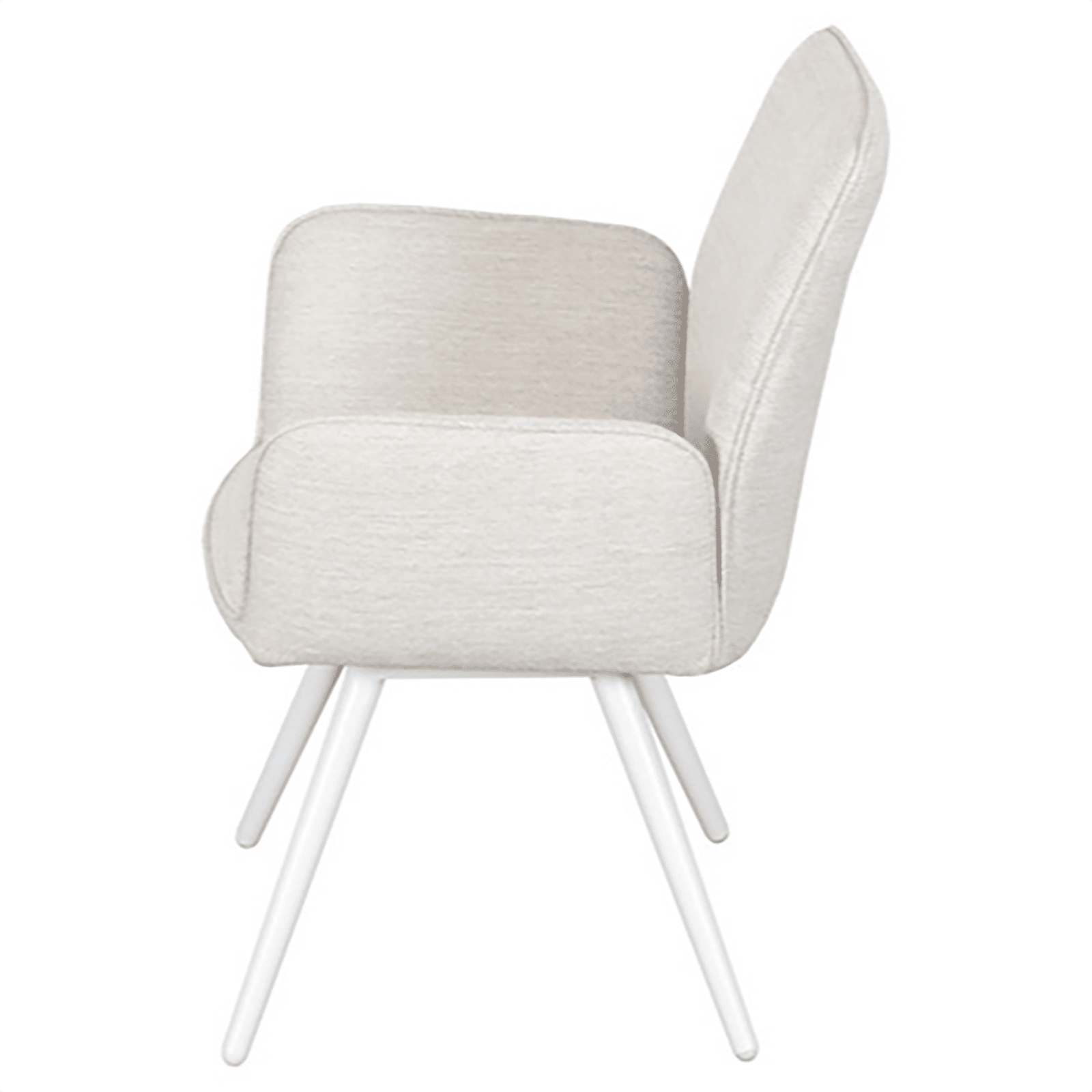 Levin dining chair side view
